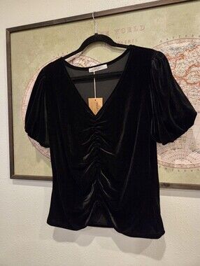 Project Social T Velvet Top / L